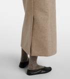 The Row Vadira wool midi dress