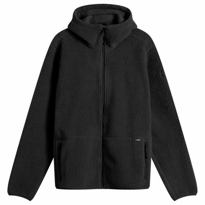 Photo: Haglöfs Men's Funäs Pile Fleece Hooded Jacket in True Black