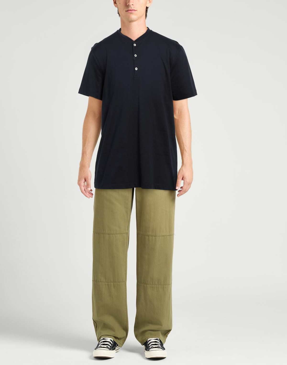 Dondup Mens T-shirt Midnight in Blue