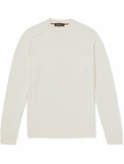 Loro Piana - Cotton and Silk-Blend Sweater - White