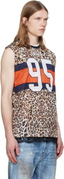Dsquared2 Multicolor Wild2 Cigarette Fit Tank Top