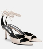 Victoria Beckham Eliza 75 leather sandals