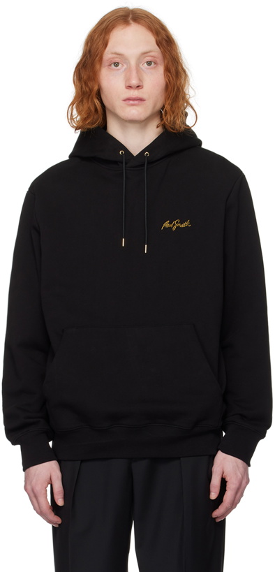Photo: Paul Smith Black Embroidered Hoodie