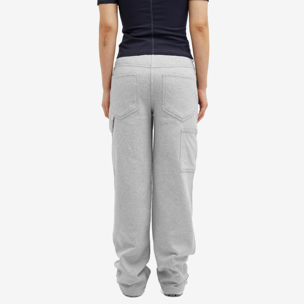 【関税込み】Saks Potts グレー Roger ラウンジパンツ Saks Potts Women's Roger Pants in Grey Melange Saks Potts