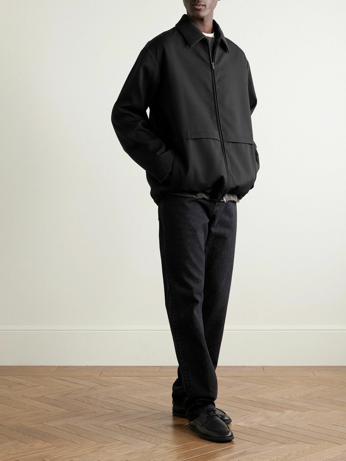 The Row - Migaru Virgin Wool-Twill Jacket - Black