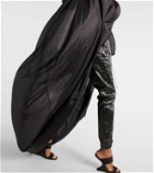 Rick Owens Hooded silk cape