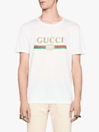 GUCCI - Logo Cotton T-shirt