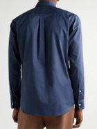 Turnbull & Asser - Suffolk Button-Down Collar Cotton-Poplin Shirt - Blue