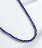Mateo 14kt gold necklace with lapis