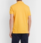 Polo Ralph Lauren - Slim-Fit Logo-Embroidered Cotton-Piqué Polo Shirt - Yellow