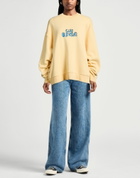 Bonsai Womens Sweatshirt Pastel in Yellow