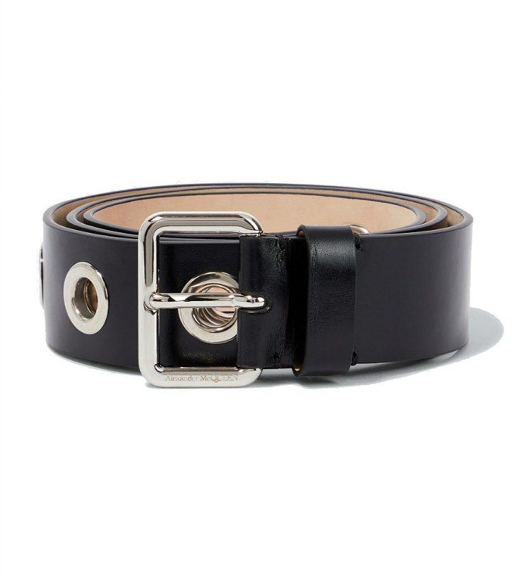 Photo: Alexander McQueen - Embellished leather belt