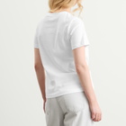Closed Women's Stay Button Print T-Shirt in White