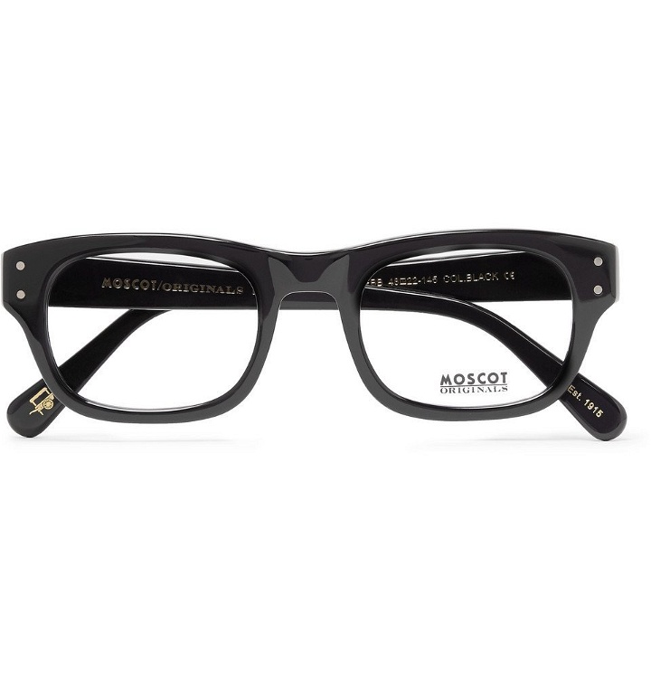 Photo: Moscot - Nebb Square-Frame Acetate Optical Glasses - Men - Black