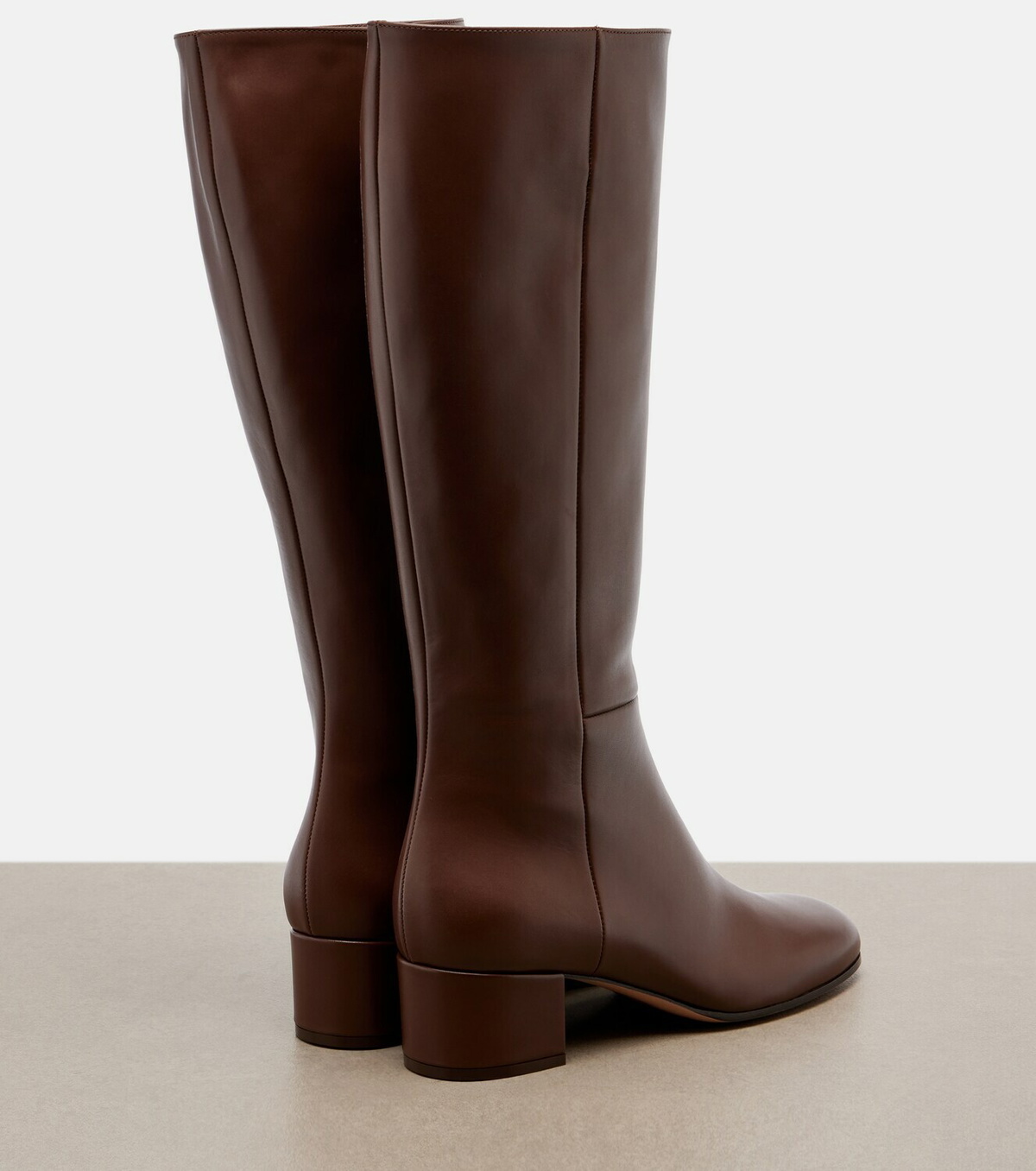 Gianvito Rossi Joelle leather knee-high boots