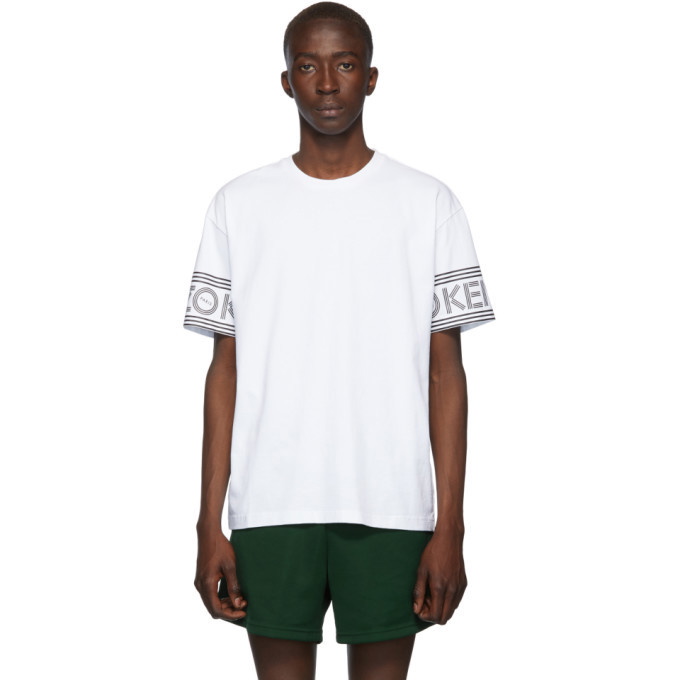 Photo: Kenzo White Logo T-Shirt