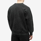 A Bathing Ape Men's Overdye Crew Neck Sweatshirt in Black