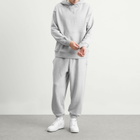Nike Wool Classics Hoodie in Matte Silver/Heather Grey
