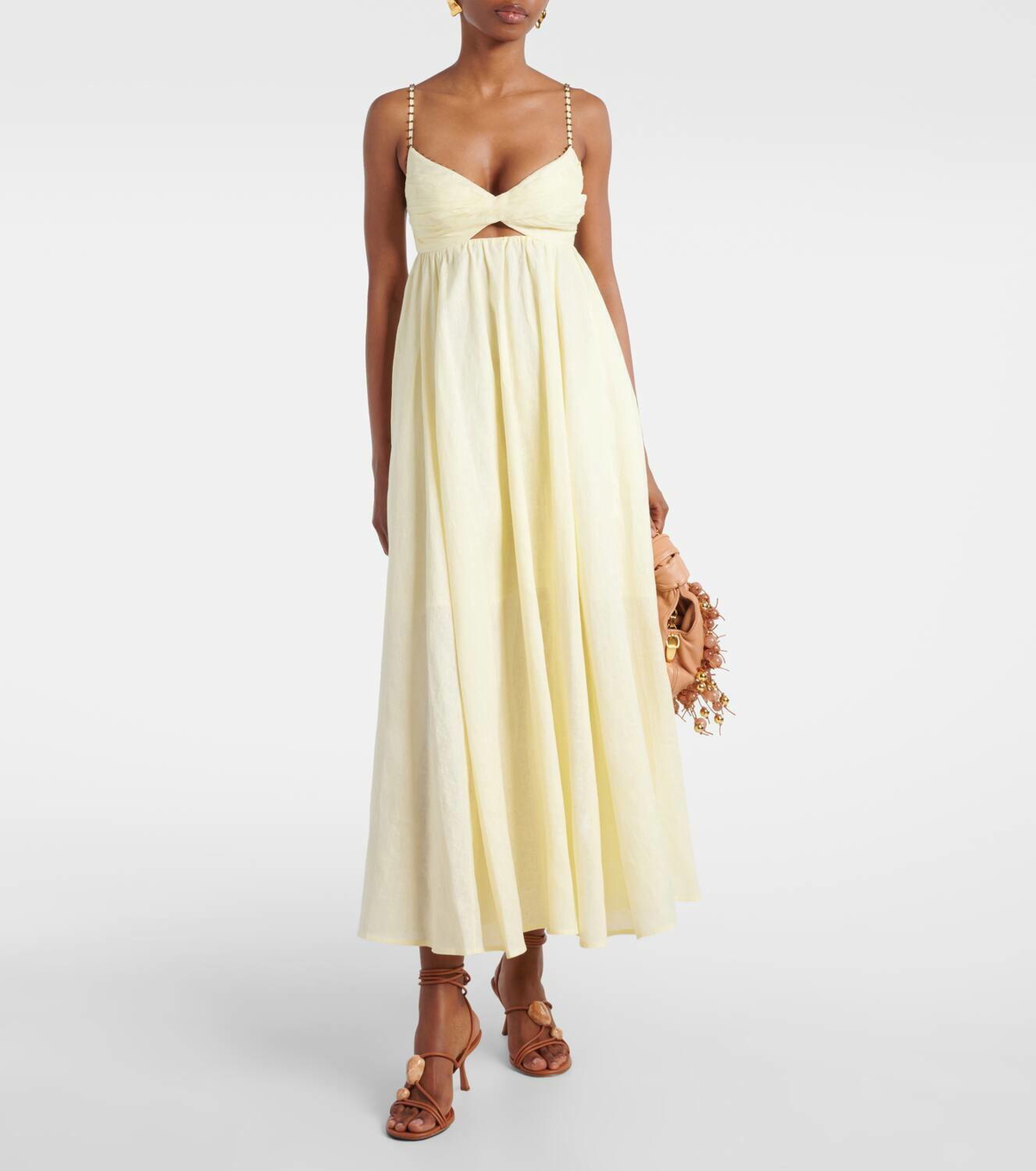 Zimmermann Rhiannon linen bustier dress Zimmermann