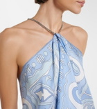 Pucci Angoli silk twill top
