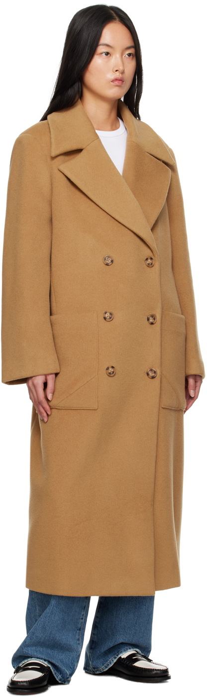 Elleme Beige Boyfriend Coat