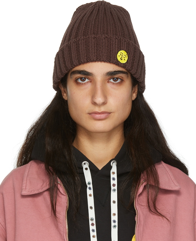 Photo: Sky High Farm Workwear Brown Cotton Chunk Beanie