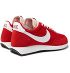 Nike - Air Tailwind 79 Mesh, Suede and Leather Sneakers - Red