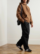 Carhartt WIP - Unity Straight-Leg Enzyme-Washed Cotton-Twill Cargo Trousers - Black