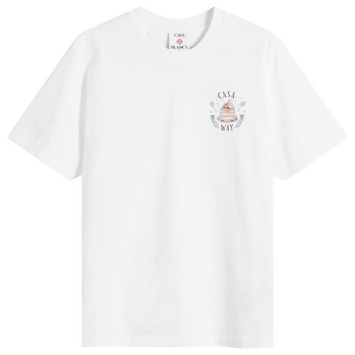 Photo: Casablanca Men's Casa Way T-Shirt in White