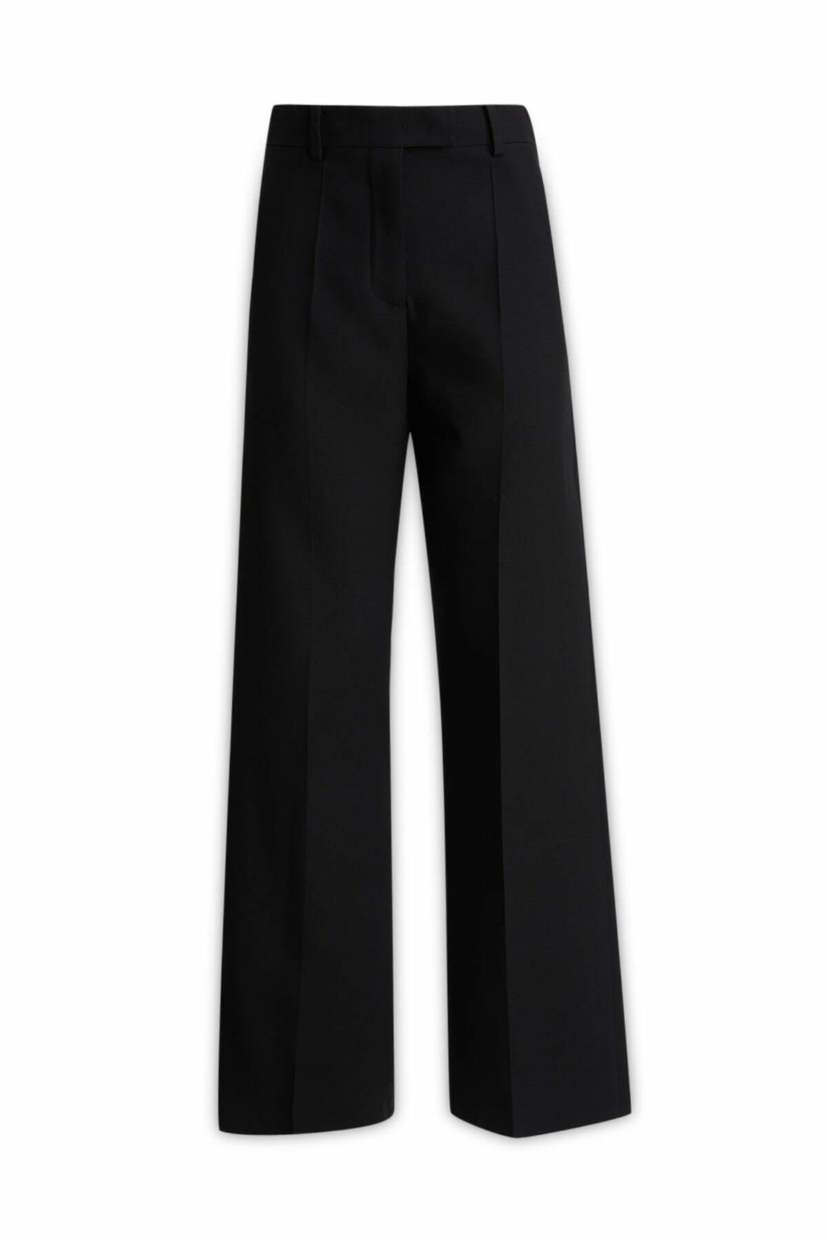 パンツ VALENTINO SILK WIDE-LEG TROUSERS High rise silk wide-leg pants in white - Valentino | Mytheresa