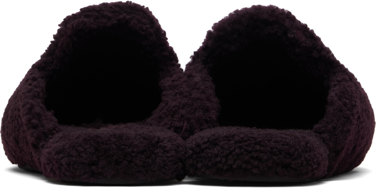 Tekla Purple Home Slippers