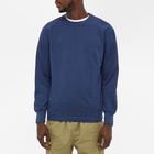 Save Khaki Men's Supima Fleece Crew Sweat in Indigo