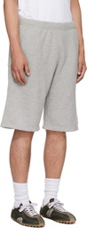 Les Tien Gray Heavyweight Utility Shorts