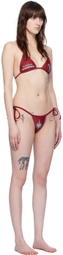 Raga Malak Red Regrets Bikini