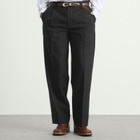 mfpen Men's Tropical Wool Service Trousers in Black