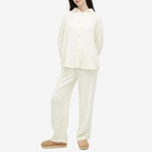 DONNI. Women's Bubble Shirt in Creme