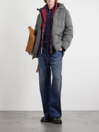 Polo Ralph Lauren - Parkview Logo-Embroidered Quilted Shell Hooded Down Jacket - Gray