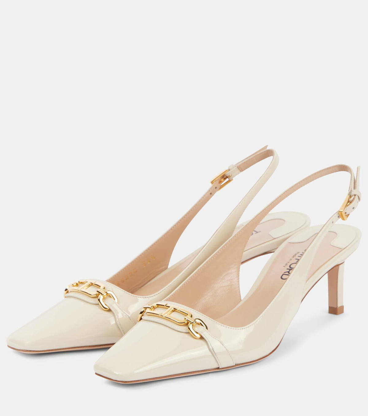 【TOM FORD】Whitney パテントレザー スリングバック シューズ Whitney パテントレザースリングバックパンプス 5mm - Tom Ford