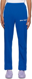 Palm Angels Blue Polyester Lounge Pants