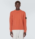 Stone Island Compass virgin wool sweater