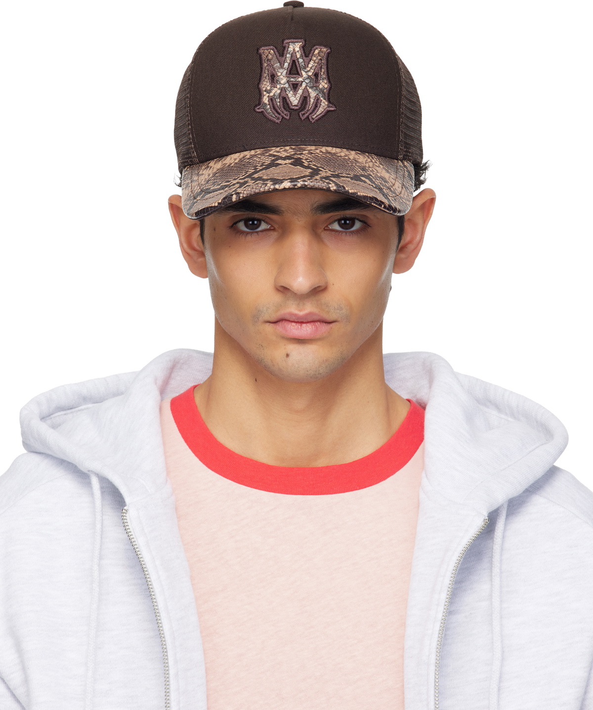 Amiri Paisley and Logo-jacquard Denim Bucket hat - One Size Amiri