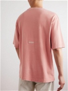 Acne Studios - Extorr Logo-Appliquéd Garment-Dyed Cotton-Jersey T-Shirt - Pink