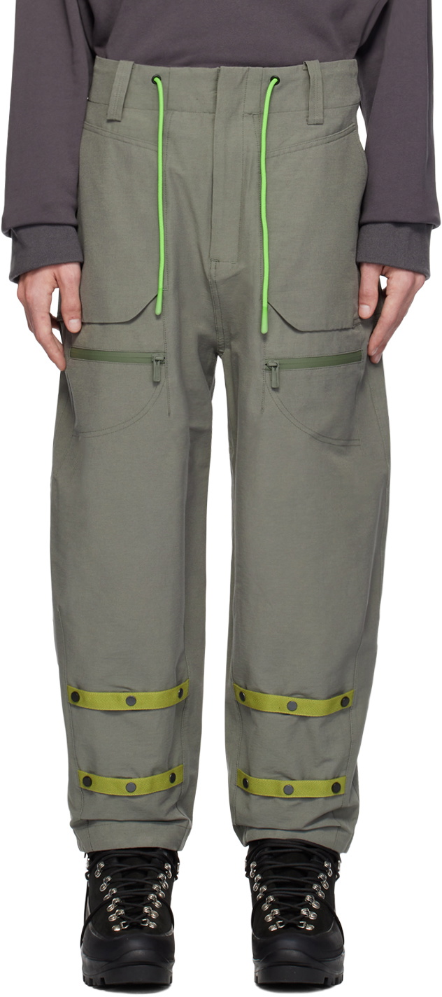 A. A. Spectrum Gray Stormers Cargo Pants