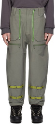 A. A. Spectrum Gray Stormers Cargo Pants
