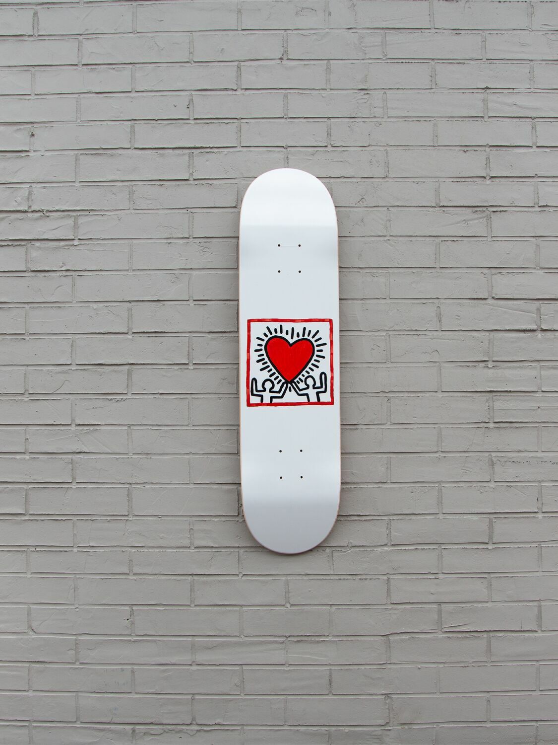 THE SKATEROOM Untitled (heart) Wall Art