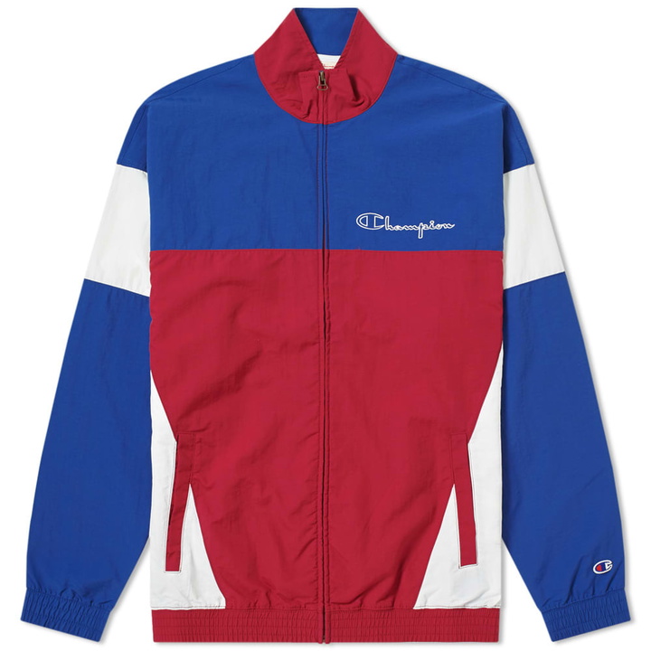 Photo: Champion Reverse Weave Corporate Colour Block Track Top