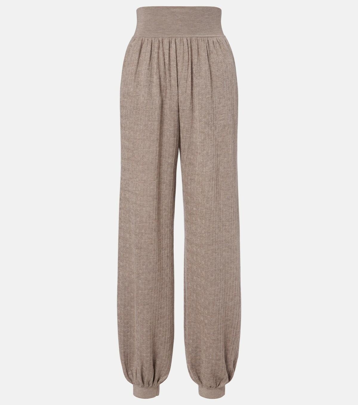 Loro Piana Cashmere and silk tapered pants