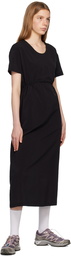 Snow Peak Black Breathable Maxi Dress