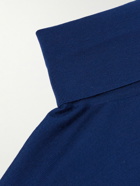 Loro Piana - Wish® Wool Rollneck Sweater - Blue