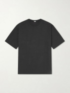 A.PRESSE - Cotton and Cashmere-Blend T-Shirt - Gray